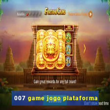 007 game jogo plataforma